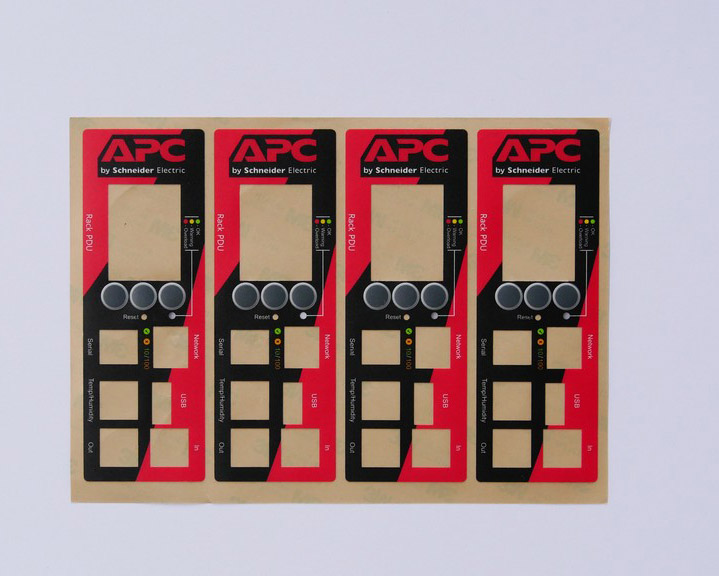 Membrane keypad graphic overlays manufacturer