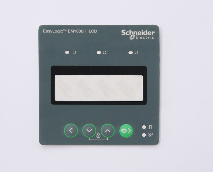 HMI graphic overlays for industrial panels