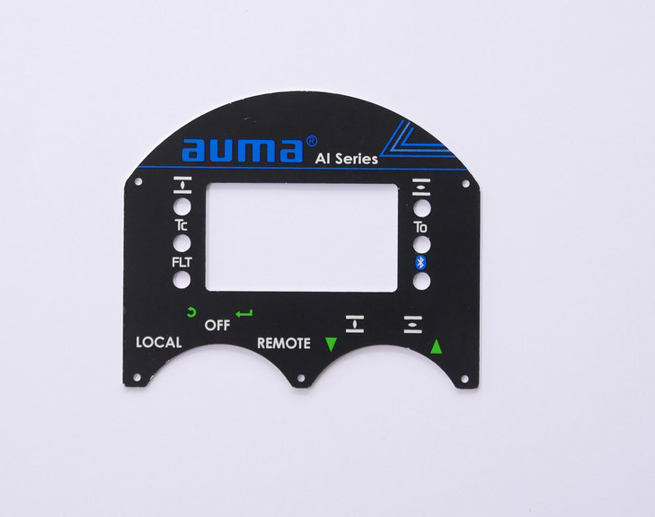 Stainless steel metal nameplates for industrial machinery and equipment